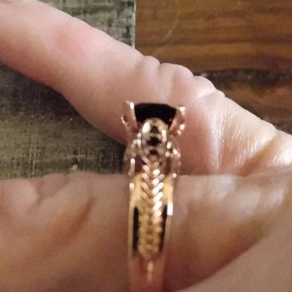 Double fair 18k rose gold ring - Picture 6 of 10